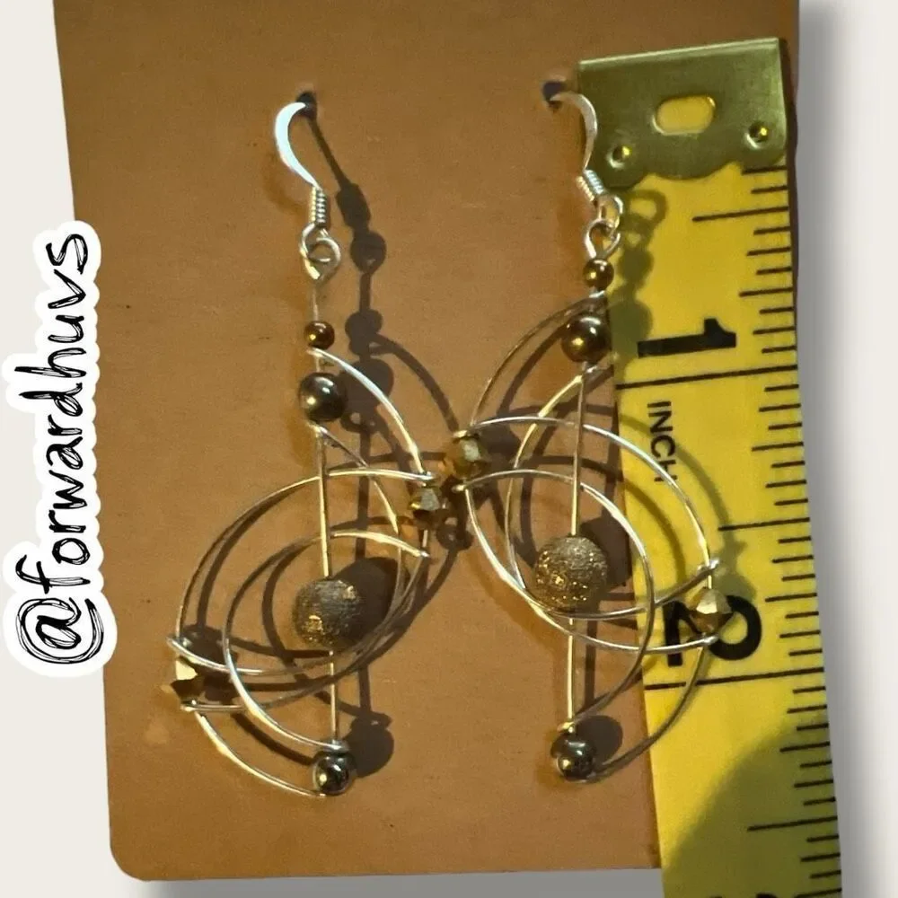 Bundle Sale 3 for $15 | Wire Loop Earrings – Silver-tone Fishhook